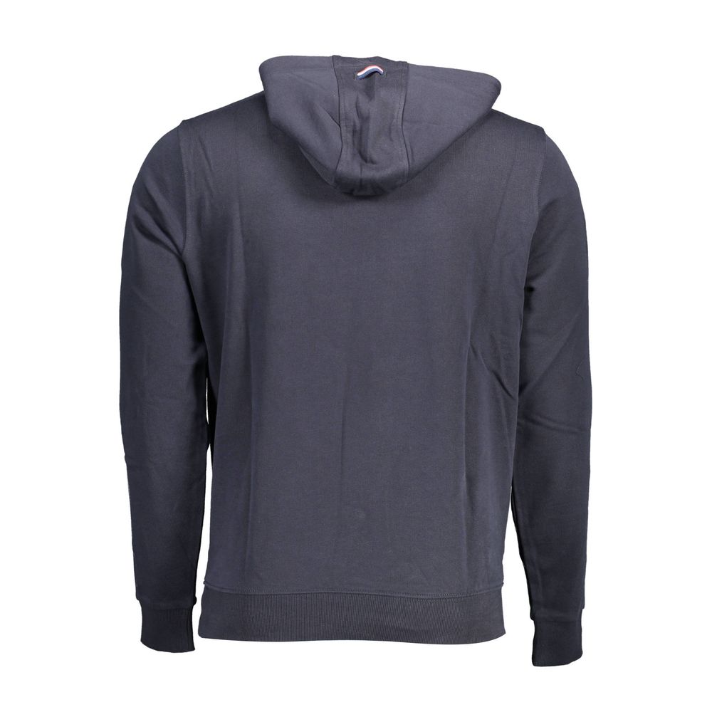 Мужская толстовка из синего хлопка