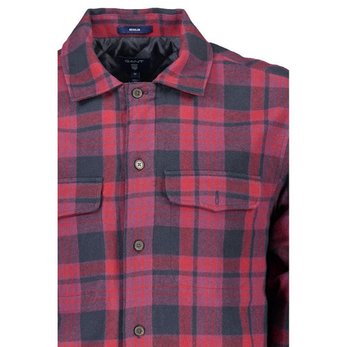 "Viola Cotton Men Shirt with Long Sleeves and Italian Collar"