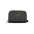 Black Polyurethane Women Wallet